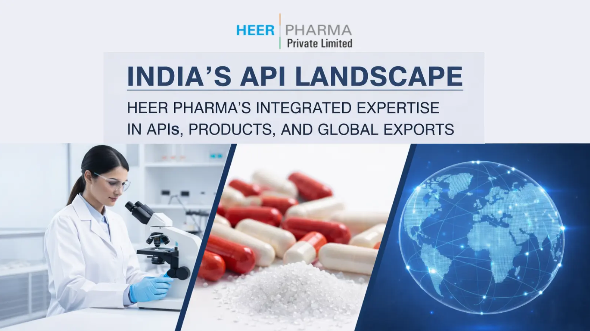India’s API Landscape: Heer Pharma’s Integrated Expertise in APIs, Products, and Global Exports